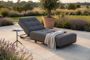 ZÁHRADNÉ LEŽADLO kov, textil Ambia Garden - Online Only záhrada, Online Only