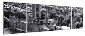 Britský parlament - obraz (Obraz 170x50cm)