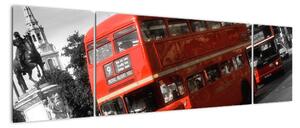 Anglický autobus Double-decker - obraz (Obraz 170x50cm)