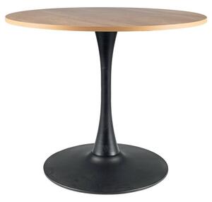 Jedálenský stôl OMODIO dub/čierna