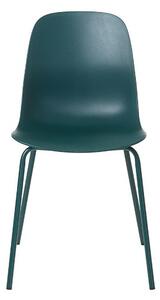 Whitby jedálenská stolička zeleno-modrá