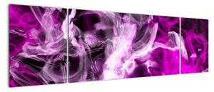 Obraz - fialový dym (Obraz 170x50cm)