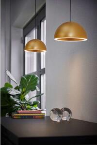 Loom Design - Curve Závěsná Lampa Gold Loom Design - Lampemesteren