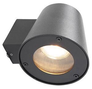 Moderná vonkajšia nástenná lampa čierna IP44 - Skittle