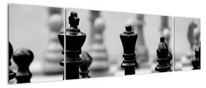 Šachovnica - obraz (Obraz 170x50cm)