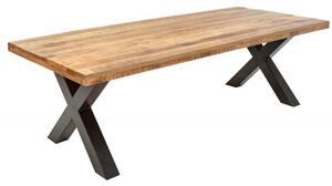 Iron Craft Mango II jedálenský stôl 200 cm hnedý