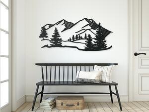 Drevko AKCIA - Vyrezávaný obraz Hory a les
