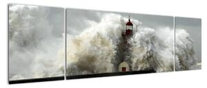 Maják na mori - obraz (Obraz 170x50cm)