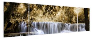Vodopády - obraz (Obraz 170x50cm)