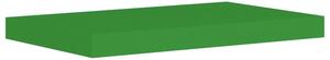 Spaceo Polica nástenná 90x23,5x3,8cm XL4 Amazon Green Lacquered