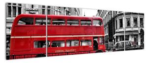 Ulice v Londýne - obraz (Obraz 170x50cm)