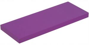 Spaceo Polica nástenná 60x23,5x3,8cm XL4 Purple Tulipe