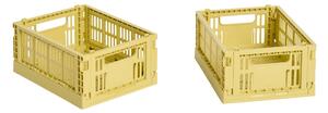 Úložné boxy Colour Crate, Mini, 2 kusy, Dusty Yellow – HAY