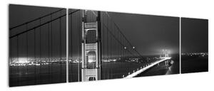 Most cez rieku - obraz (Obraz 170x50cm)