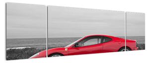 Červené Ferrari - obraz (Obraz 170x50cm)
