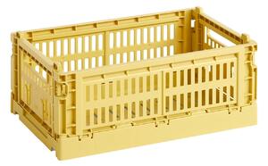 Úložný box Colour Crate, Small, Dusty Yellow – HAY