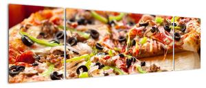 Pizza, obraz (Obraz 170x50cm)