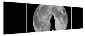 Silueta ženy, obraz (Obraz 170x50cm)