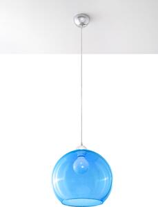 Sollux závesné svietidlo BALL modré SL.0251