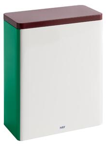 Plechová dóza Tin, X-large, Burgundy / Off-white / Green – HAY
