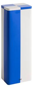 Plechová dóza Tin, Slim, Blue / Off-white – HAY