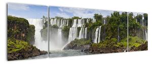 Panorama vodopádov - obrazy (Obraz 170x50cm)
