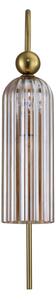 Nástenná lampa PIEGA 1xE14/40W/230V mosadzná/dymová béžová
