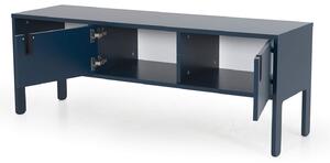 MUZZA TV stolík nuo 137 x 50 cm modrý