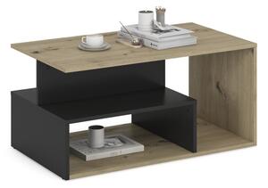 Halmar Konferenčný stolík IVA dub artisan/čierna