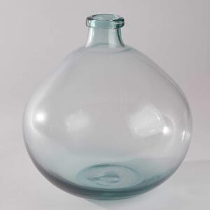 BALLOON Sklenená váza 30 cm - sv.zelená