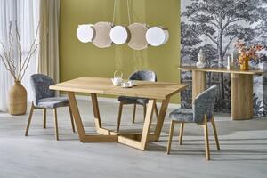 Halmar Rozkladací jedálenský stôl MASSIVE 3 160(250)x90 dub prírodný