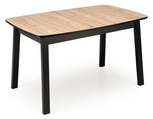 Halmar Rozkladací jedálenský stôl BARRIL 130(170)x80 dub artisan/čierna