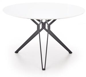 Halmar Jedálenský stôl PIXEL, biely/čierny