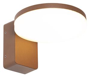 Moderná vonkajšia nástenná lampa hrdzavohnedá vrátane LED IP54 - Esmee