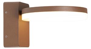 Moderná vonkajšia nástenná lampa hrdzavohnedá vrátane LED IP54 - Esmee
