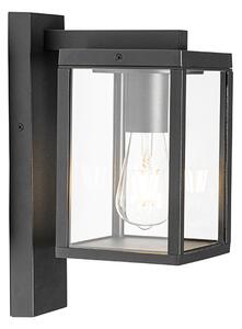 Priemyselná vonkajšia nástenná lampa čierna IP44 - Charlois