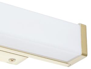 Kúpeľňová nástenná lampa mosadz 32 cm vrátane LED IP44 - Cascada