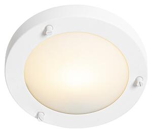 Moderné stropné svietidlo biele 18 cm IP44 - Yuma