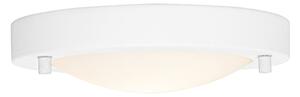 Moderné stropné svietidlo biele 18 cm IP44 - Yuma