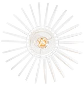 Dizajnové stropné svietidlo biele 30 cm - Johanna