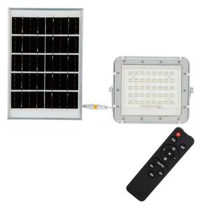 V-Tac LED Vonkajší solárny reflektor LED/6W/3,2V IP65 4000K biela + DO VT1362 + záruka 3 roky zadarmo