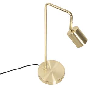 Moderná stolová lampa mosadz nastaviteľná - Java
