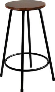Drevená stolička Walnutt, 48 x 48 x 68 cm