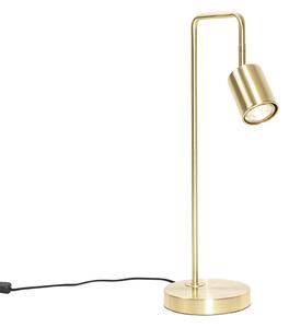 Moderná stolová lampa mosadz nastaviteľná - Java