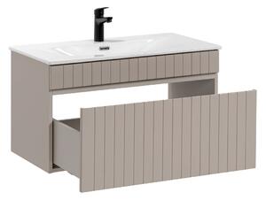 Kúpeľňová skrinka s umývadlom ICONIC Cashmere U80/1 | 80 cm