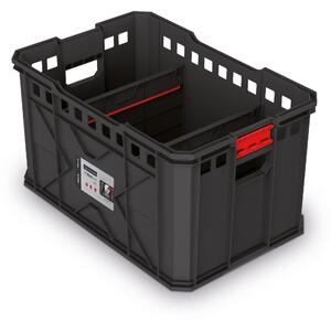 Modulárny prepravný box X BLOCK PRO čierny 53,6x35,4x30 cm