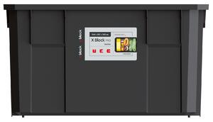 Modulárny prepravný box X BLOCK PRO čierny 54,4x36,2x30 cm