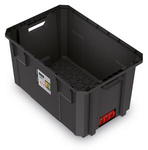 Modulárny prepravný box X BLOCK PRO čierny 54,4x36,2x30 cm