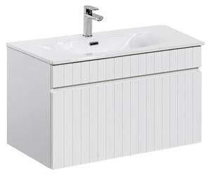 Kúpeľňová skrinka s umývadlom ICONIC White U80/1 | 80 cm
