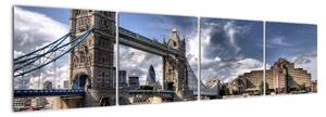 Moderný obraz mesta - Londýn (Obraz 160x40cm)